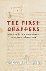 eBook (pdf) The First Chapters de Charles E. Hill