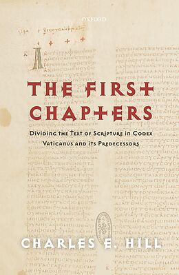 eBook (pdf) The First Chapters de Charles E. Hill