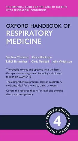 E-Book (epub) Oxford Handbook of Respiratory Medicine von Stephen J Chapman, Grace V Robinson, Rahul Shrimanker