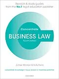 E-Book (pdf) Business Law Concentrate von James Marson, Katy Ferris