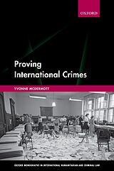 eBook (pdf) Proving International Crimes de Yvonne Mcdermott