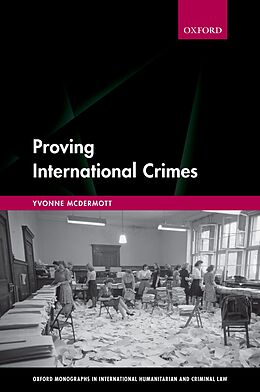 eBook (pdf) Proving International Crimes de Yvonne Mcdermott