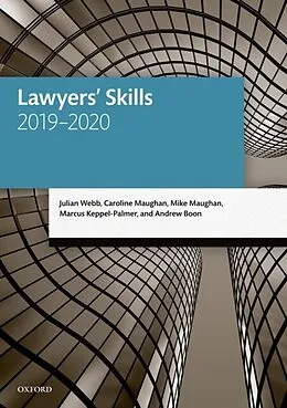 E-Book (pdf) Lawyers' Skills von Julian Webb, Caroline Maughan, Mike Maughan