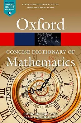 ePUB The Concise Oxford Dictionary of Mathematics von Richard Earl, James Nicholson