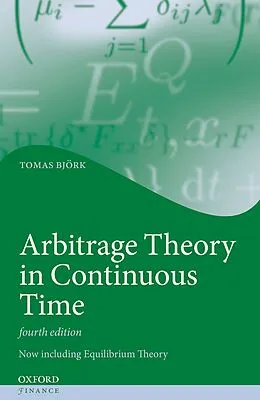 E-Book (pdf) Arbitrage Theory in Continuous Time von Tomas Björk