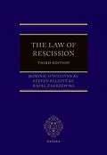 E-Book (epub) The Law of Rescission von Dominic O'Sullivan Kc, Steven Elliott Kc, Rafal Zakrzewski