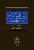 ePUB Yearbook on International Investment Law & Policy 2018 von Lisa Sachs, Lise Johnson, Jesse Coleman