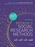E-Book (epub) Bryman's Social Research Methods von Tom Clark, Liam Foster, Luke Sloan