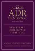 E-Book (epub) The Jackson ADR Handbook von Susan Blake, Julie Browne, Stuart Sime