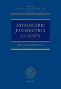 E-Book (epub) Asymmetric Jurisdiction Clauses von Brooke Marshall