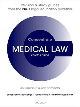 E-Book (epub) Medical Law Concentrate von Jo Samanta, Ash Samanta
