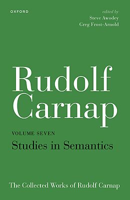 E-Book (pdf) Rudolf Carnap: Studies in Semantics von 