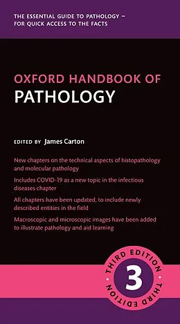 E-Book (epub) Oxford Handbook of Pathology von James Carton