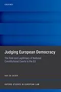 E-Book (epub) Judging European Democracy von Nik de Boer