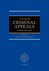 eBook (epub) Taylor on Criminal Appeals de 