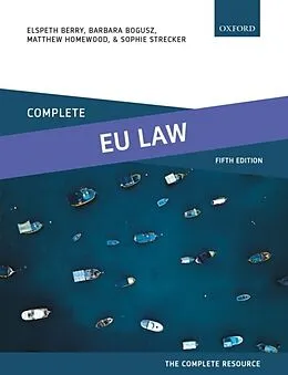E-Book (epub) Complete EU Law von Elspeth Berry, Barbara Bogusz, Matthew Homewood