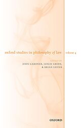 eBook (pdf) Oxford Studies in Philosophy of Law Volume 4 de 