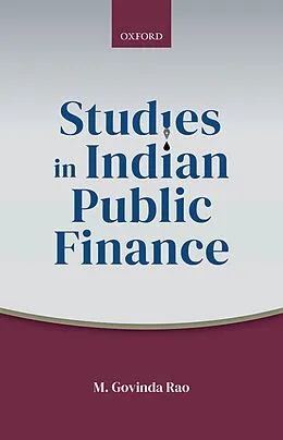 E-Book (pdf) Studies in Indian Public Finance von M. Govinda Rao