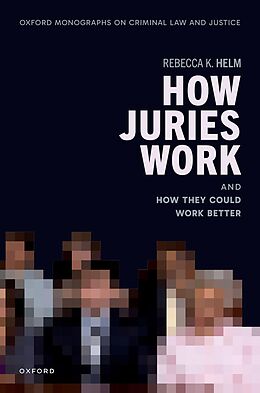 eBook (pdf) How Juries Work de Rebecca K. Helm