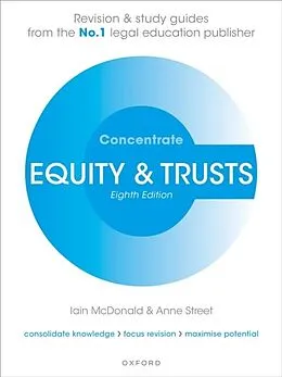 E-Book (epub) Equity and Trusts Concentrate von Iain McDonald, Anne Street