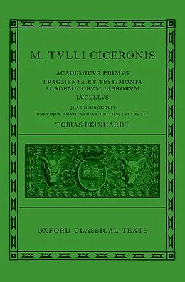 E-Book (pdf) Cicero: Academica (Academicus Primus, Fragmenta et Testimonia Academicorum Librorum, Lucullus) von Unknown