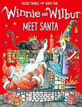 Couverture cartonnée Winnie and Wilbur Meet Santa de Valerie Thomas
