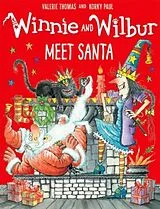 Kartonierter Einband Winnie and Wilbur Meet Santa von Thomas Valerie