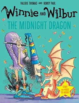 Set mit div. Artikeln (Set) Winnie and Wilbur: The Midnight Dragon with audio CD von Valerie Thomas