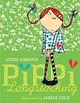 Kartonierter Einband Pippi Longstocking von Astrid Lindgren