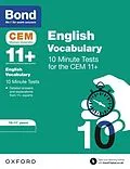 E-Book (pdf) Bond 11+: CEM Vocabulary 10 Minute Tests: Ready for the 2024 exam von Christine Jenkins