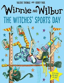 Kartonierter Einband Winnie and Wilbur: The Witches' Sports Day von Valerie Thomas