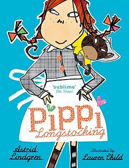 Kartonierter Einband Pippi Longstocking von Astrid Lindgren