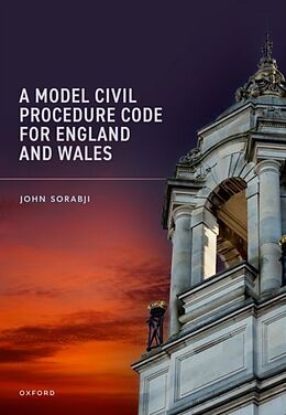 Livre Relié A Model Civil Procedure Code for England and Wales de John Sorabji