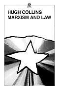 Couverture cartonnée Marxism and Law de Hugh Collins