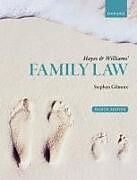 Couverture cartonnée Hayes & Williams' Family Law de Stephen Gilmore