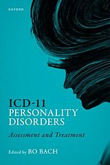 Couverture cartonnée ICD-11 Personality Disorders de Bo (Clinical Professor and Psychologist, Cli Bach