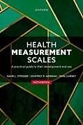 Couverture cartonnée Health Measurement Scales de David L. Streiner, Geoffrey R. Norman, John Cairney