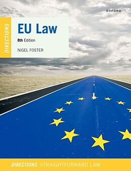 Couverture cartonnée EU Law Directions de Nigel Foster