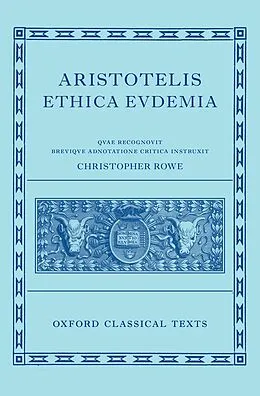 E-Book (pdf) Aristotle's Eudemian Ethics von Christopher Rowe