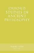 Kartonierter Einband Oxford Studies in Ancient Philosophy, Volume 63 von Rachana (Cornell University) Kamtekar