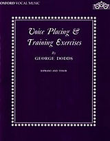 George Dodds Notenblätter Voice Placing and Training Exercises