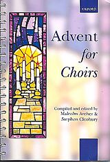  Notenblätter Advent for choirs for mixed chorus