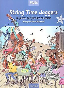 Loseblatt String Time Joggers von Kathy Blackwell
