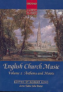  Notenblätter English Church Music vol.1 - Anthems and Motets