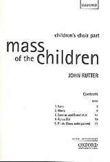 John Rutter Notenblätter Mass of the Children