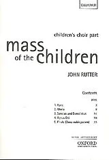 John Rutter Notenblätter Mass of the Children