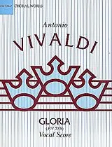 Antonio Vivaldi Notenblätter Gloria RV589 for mixed