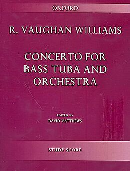 Ralph Vaughan Williams Notenblätter Concerto