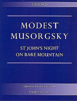 Modest Mussorgski Notenblätter St. Johns Night on bare Mountain (original version)