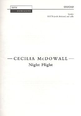 Cecilia McDowall Notenblätter Night Flight